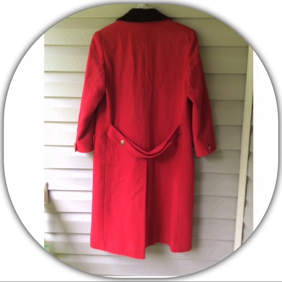 London Fog Jackets & Coats Vintage London Fog Red Wool Coat Poshmark